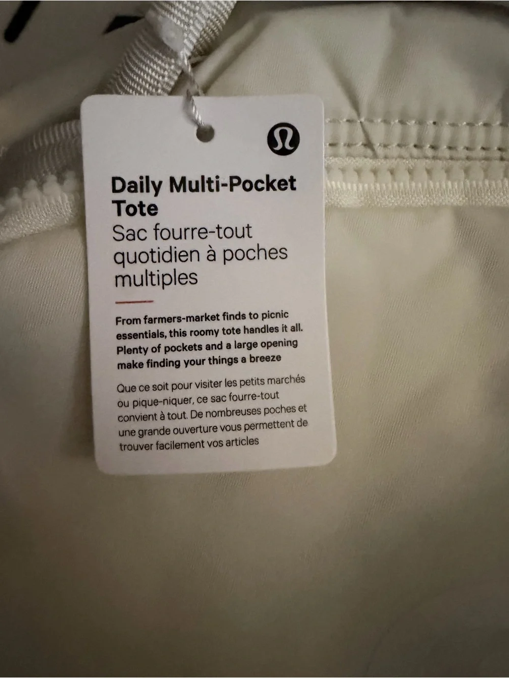 Lululemon New Crew Backpack 20L White